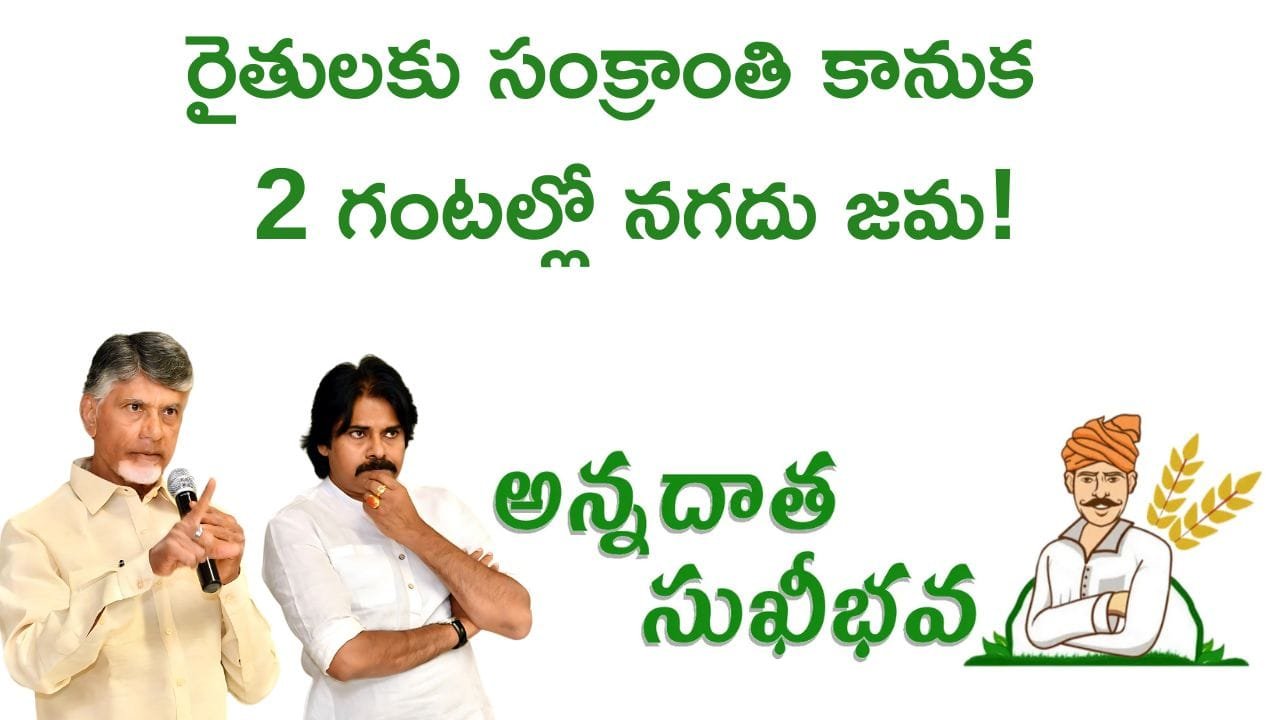 Annadata Sukhibhava Sankranti Cash Benefits