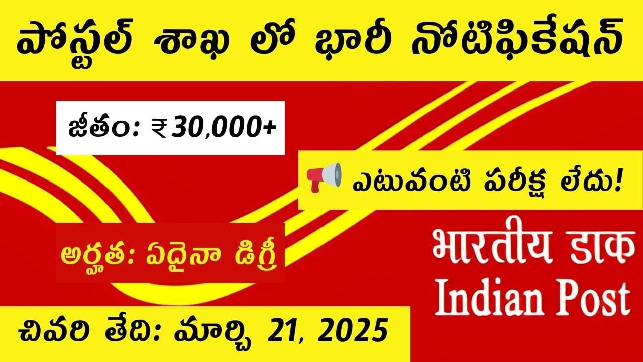 Postal CBO Recruitment 2025