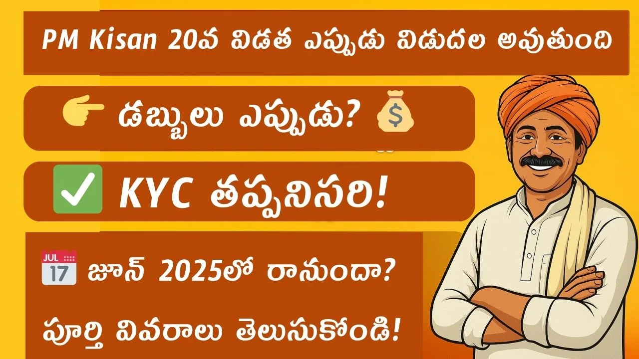 Pm Kisan 20th installment